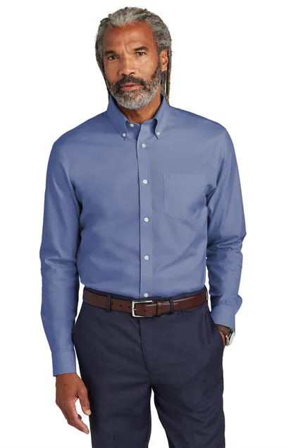 EMBROIDERED - BB18000 - Brooks Brothers® Wrinkle-Free Stretch Pinpoint Shirt