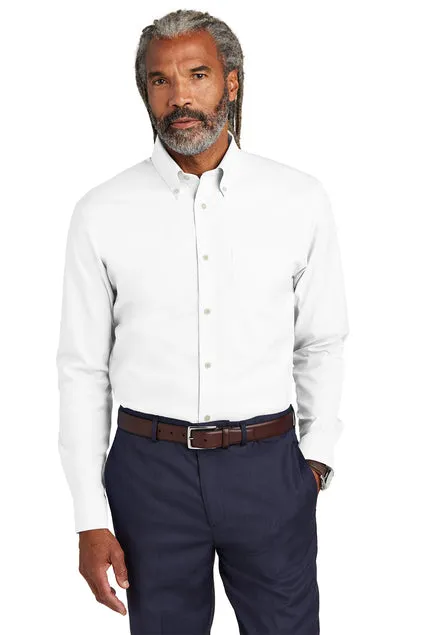 EMBROIDERED - BB18000 - Brooks Brothers® Wrinkle-Free Stretch Pinpoint Shirt