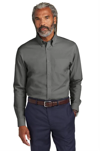 EMBROIDERED - BB18000 - Brooks Brothers® Wrinkle-Free Stretch Pinpoint Shirt