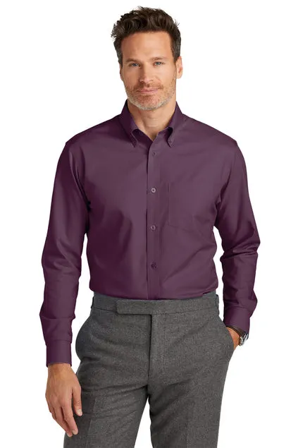 EMBROIDERED - BB18002 - Brooks Brothers® Wrinkle-Free Stretch Nailhead Shirt