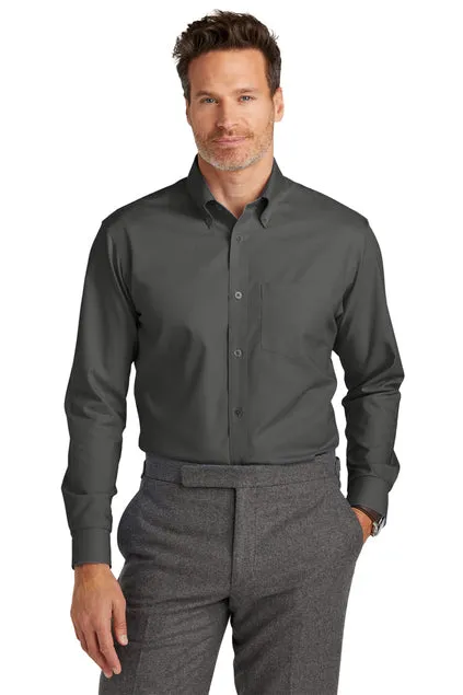 EMBROIDERED - BB18002 - Brooks Brothers® Wrinkle-Free Stretch Nailhead Shirt