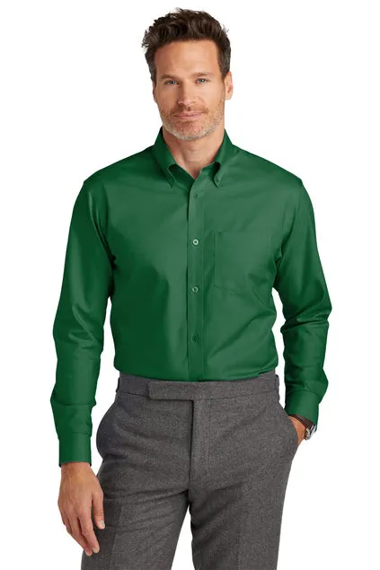 EMBROIDERED - BB18002 - Brooks Brothers® Wrinkle-Free Stretch Nailhead Shirt