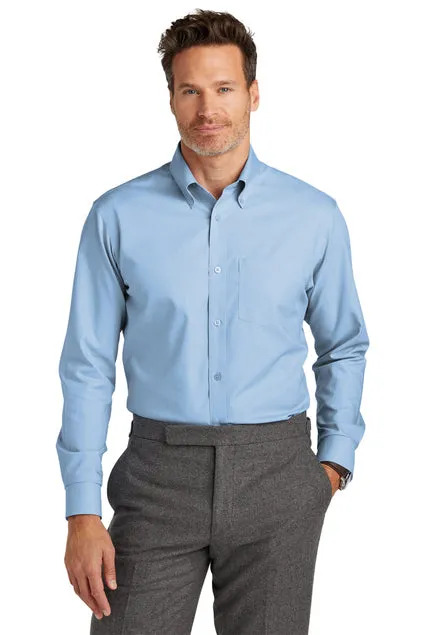 EMBROIDERED - BB18002 - Brooks Brothers® Wrinkle-Free Stretch Nailhead Shirt