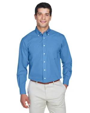 EMBROIDERED - D620 - Devon and Jones Men's Crown Woven Collection Solid Broadcloth