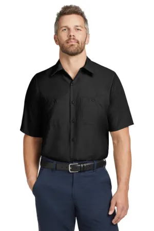 EMBROIDERED - SP24LONG - Red Kap® Short Sleeve Long Size Industrial Work Shirt