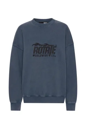 Enzyme Sweat Crewneck - Vintage Indigo