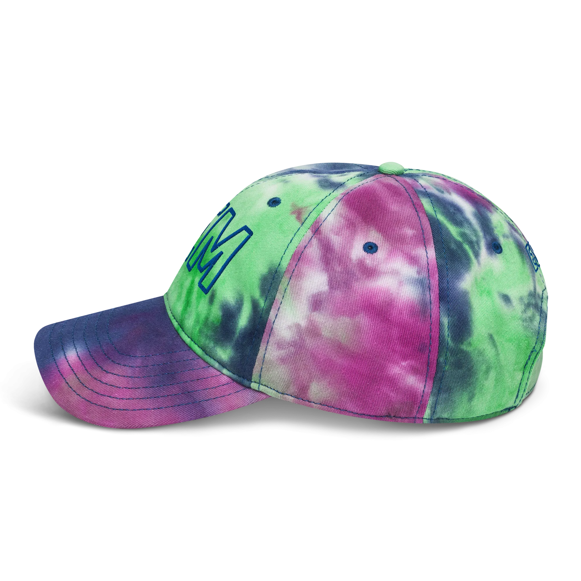 ESEM (retro blu) - Tie dye hat