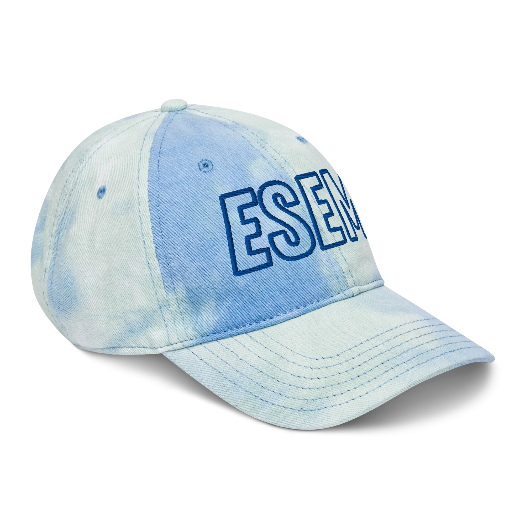 ESEM (retro blu) - Tie dye hat