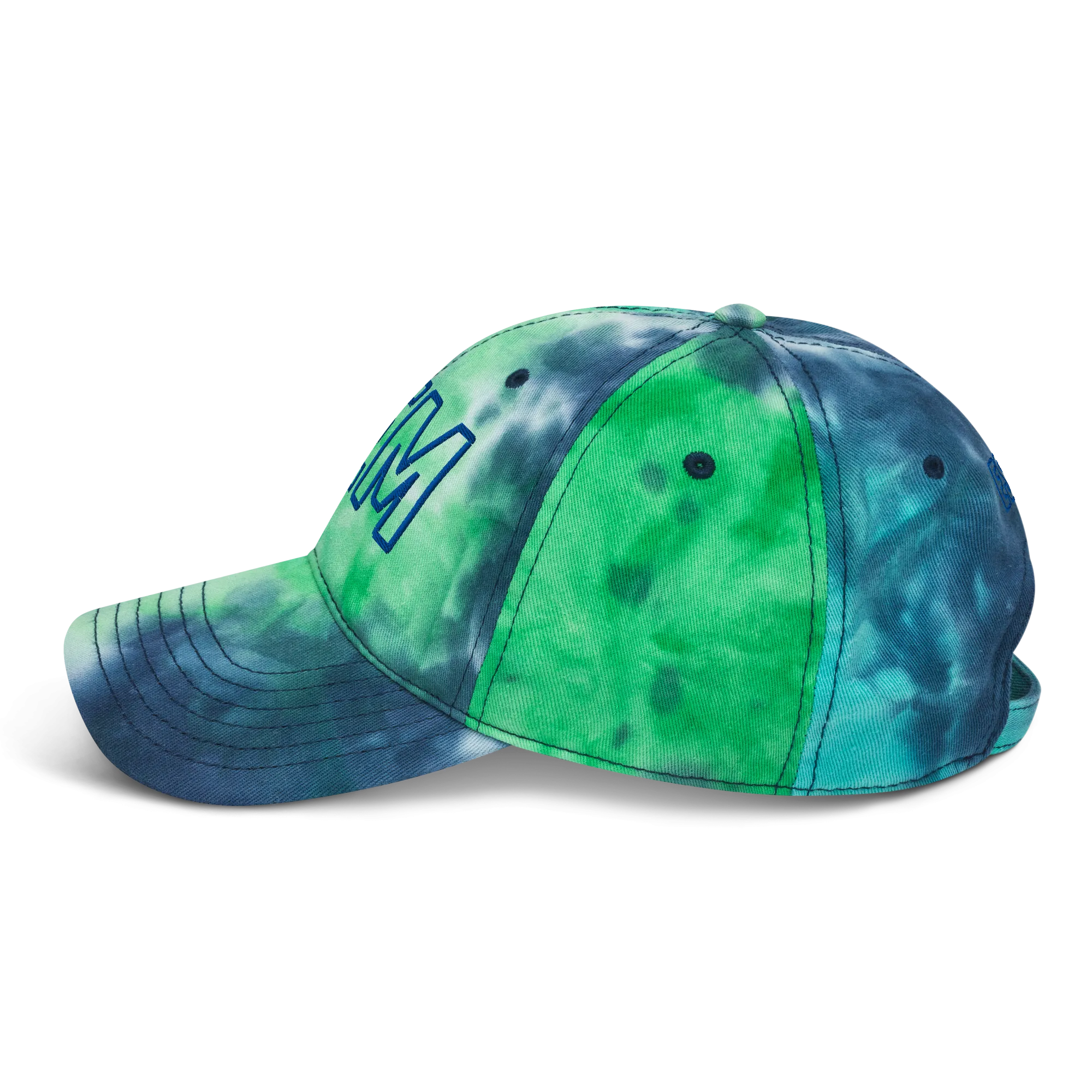ESEM (retro blu) - Tie dye hat
