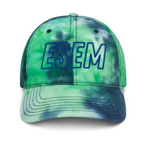 ESEM (retro blu) - Tie dye hat