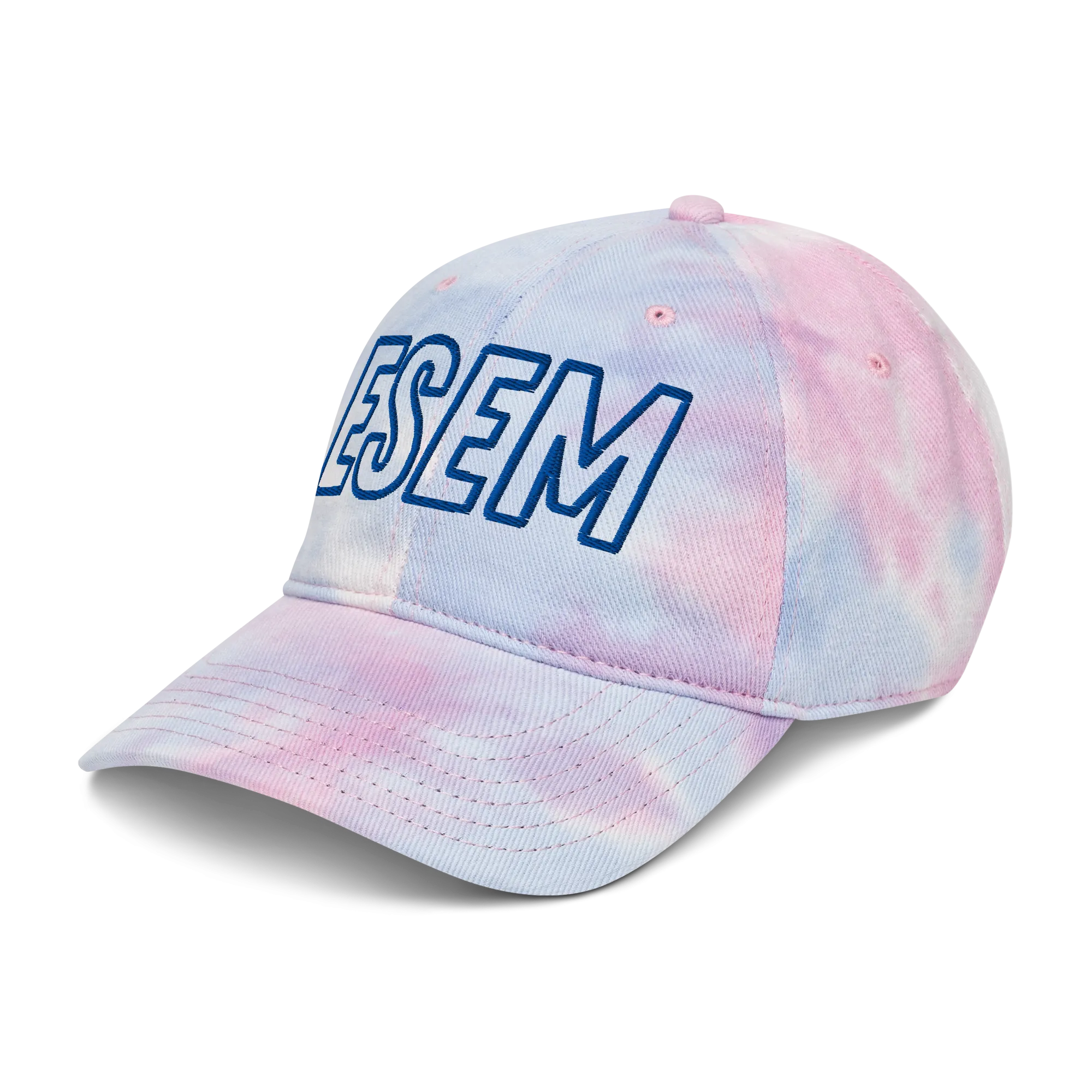 ESEM (retro blu) - Tie dye hat