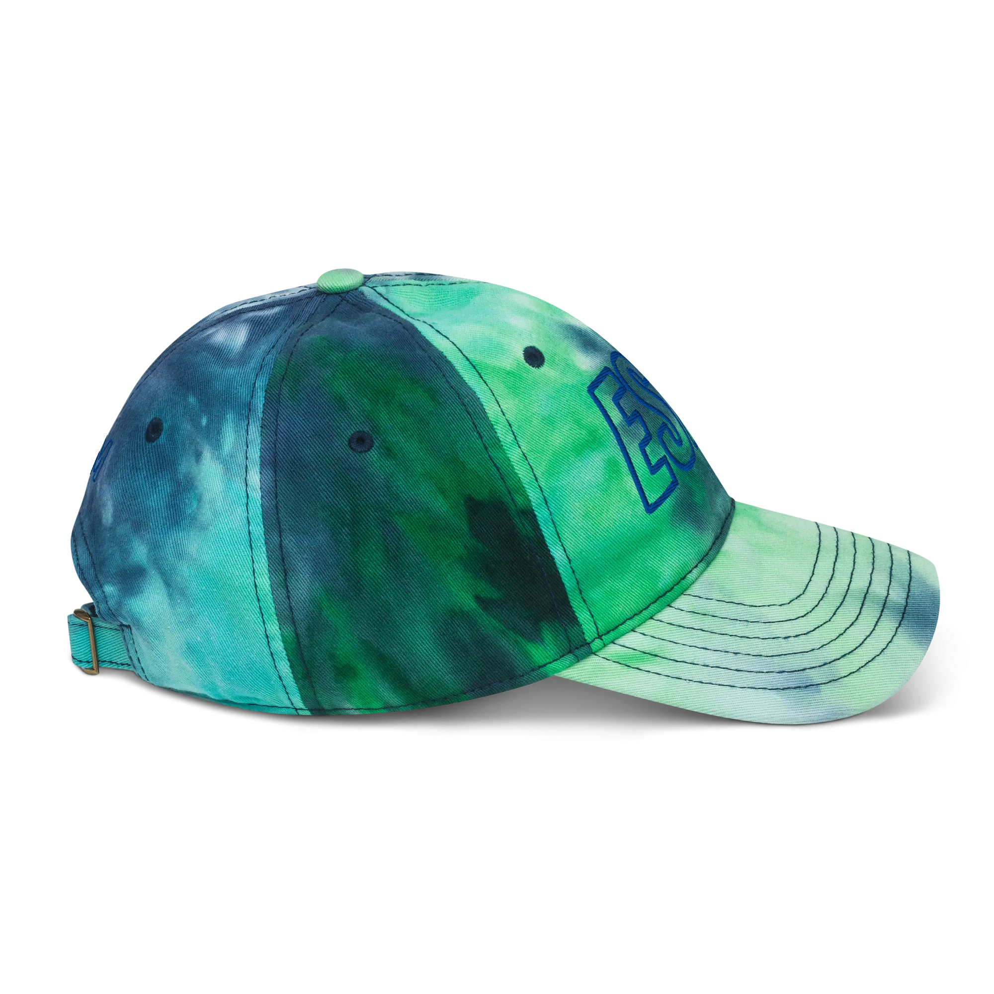 ESEM (retro blu) - Tie dye hat