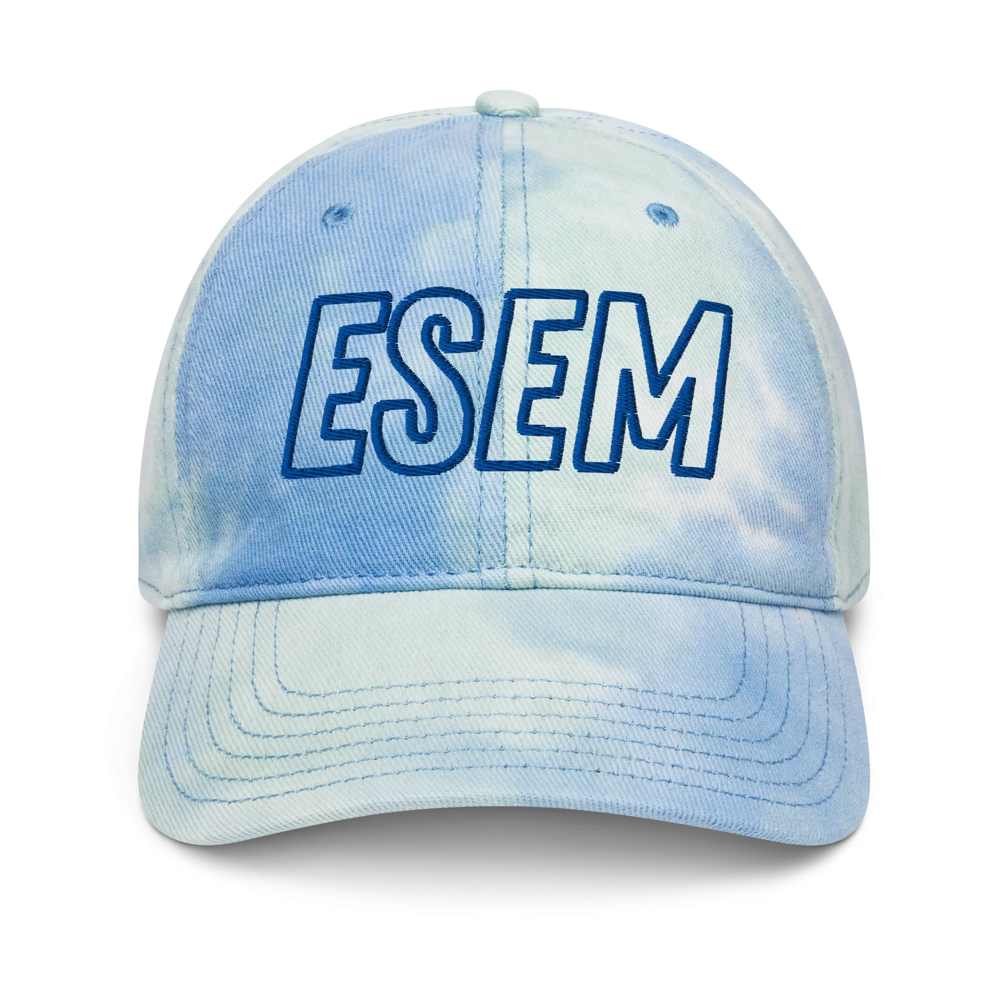 ESEM (retro blu) - Tie dye hat