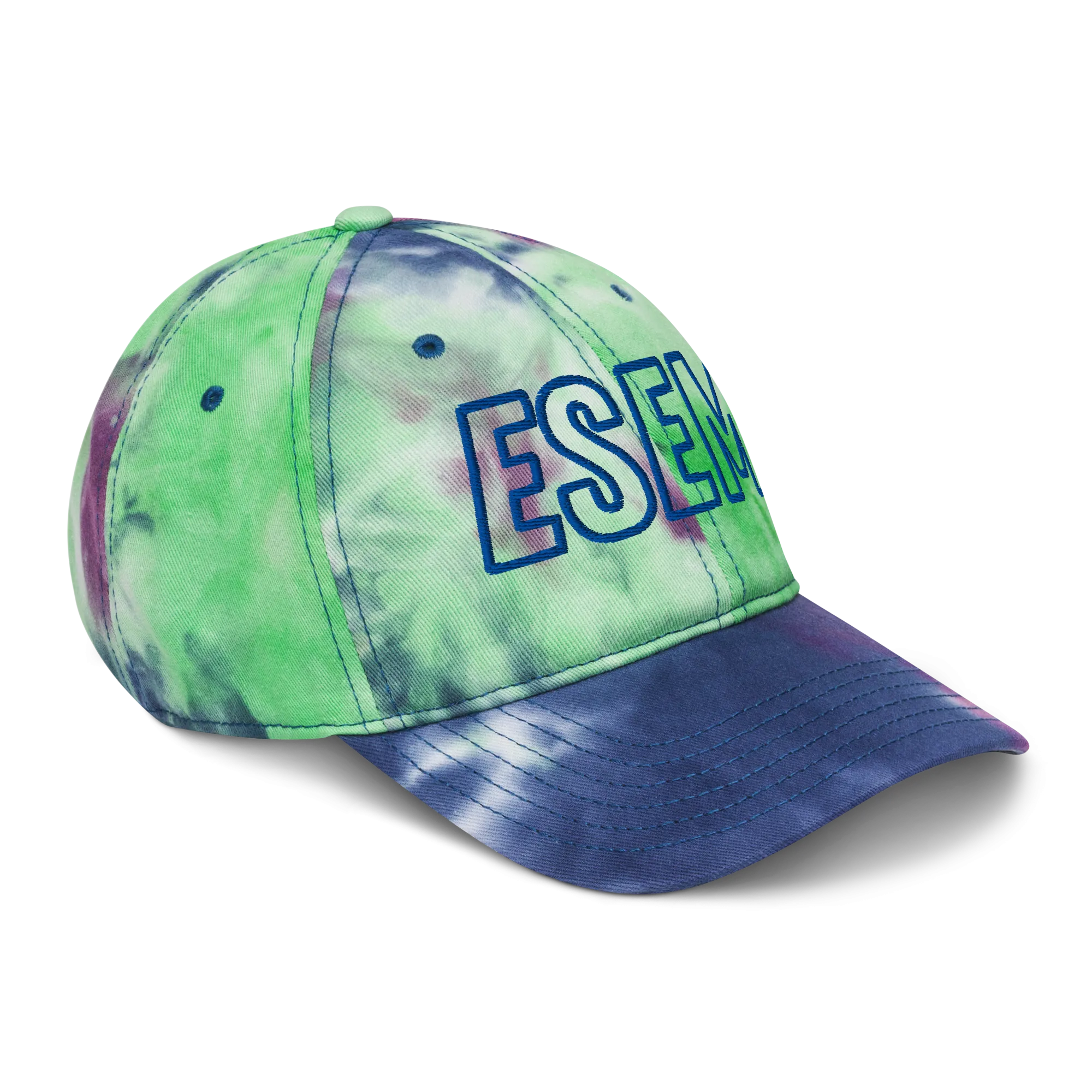 ESEM (retro blu) - Tie dye hat