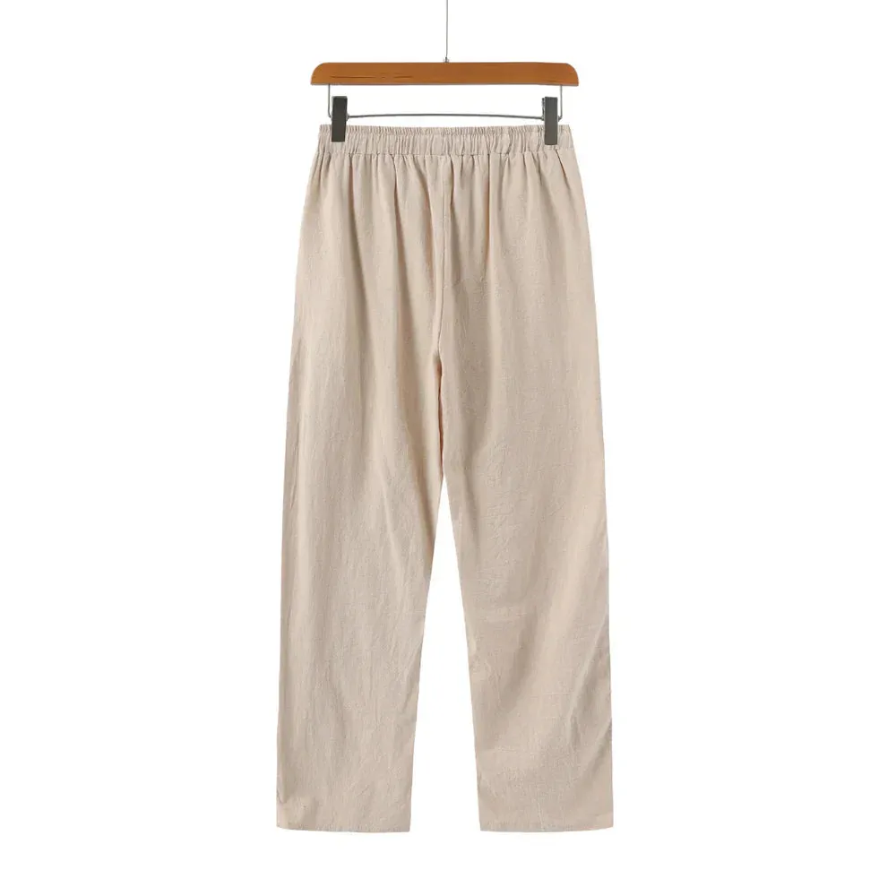 EZRA | LINEN PANTALON