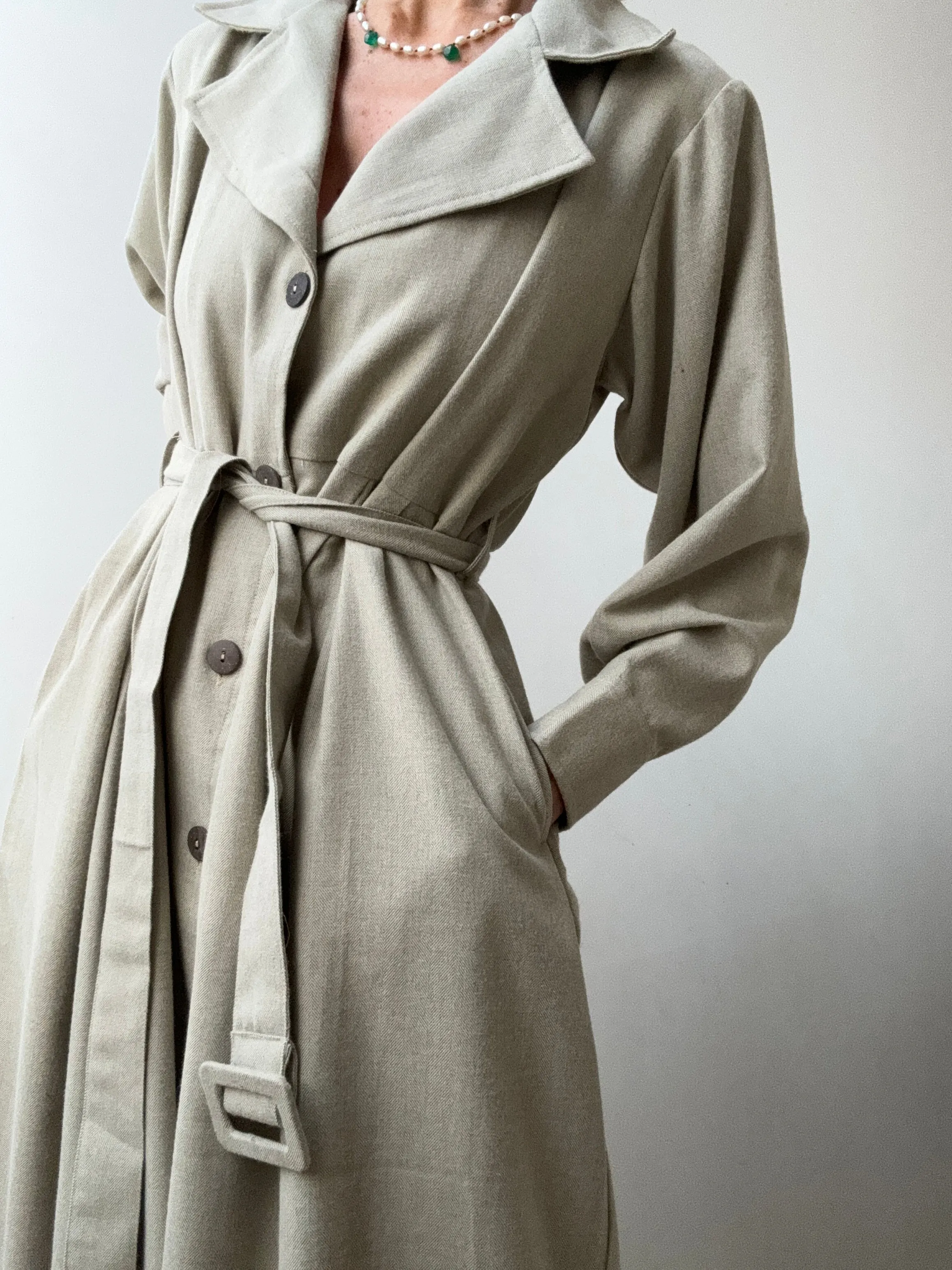 Fabienne Chapot Trenchcoat Dress