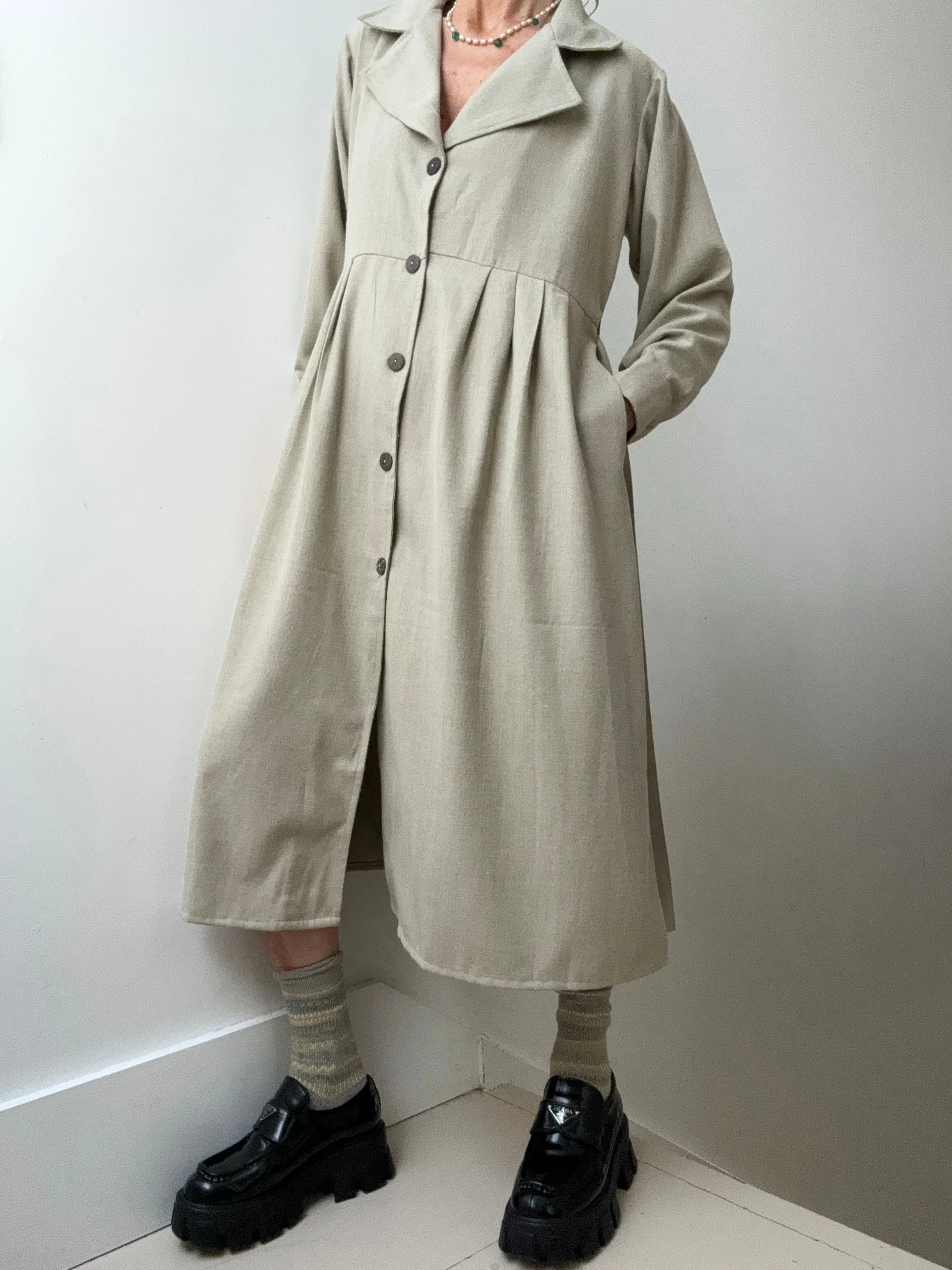 Fabienne Chapot Trenchcoat Dress