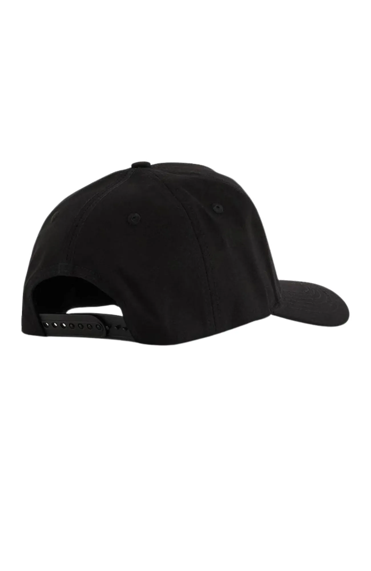 Facade 5 Panel Curved Peak Cap Jet Black