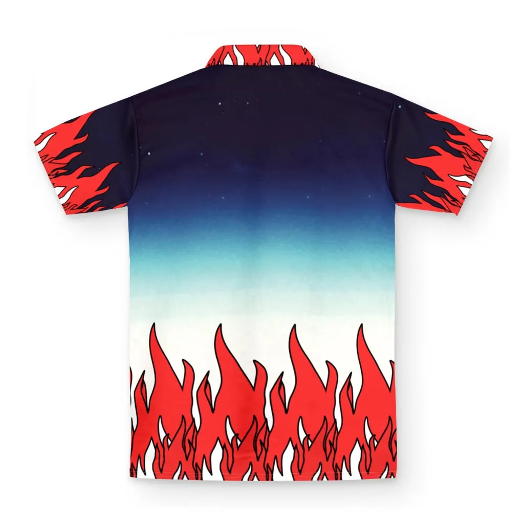 Falling Astronaut Polo Shirt