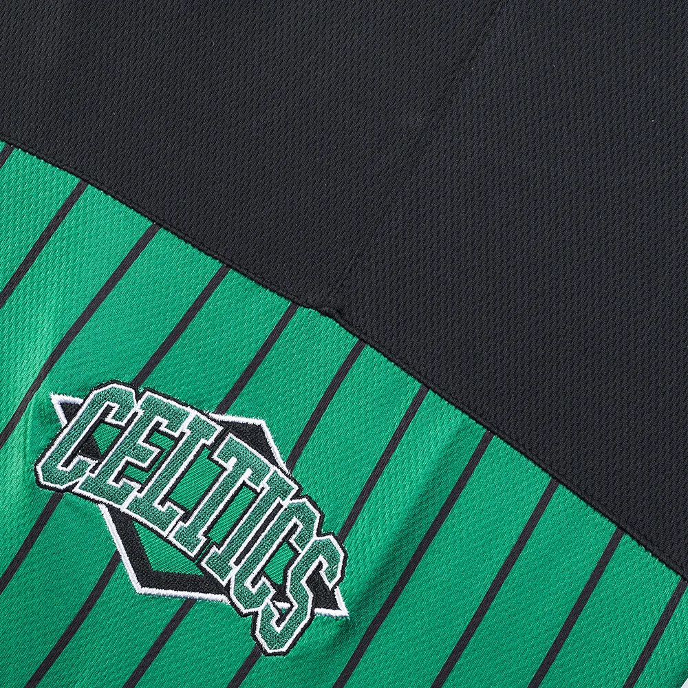 FexPro Men's NBA Color Block Primary Logo Celtics Short