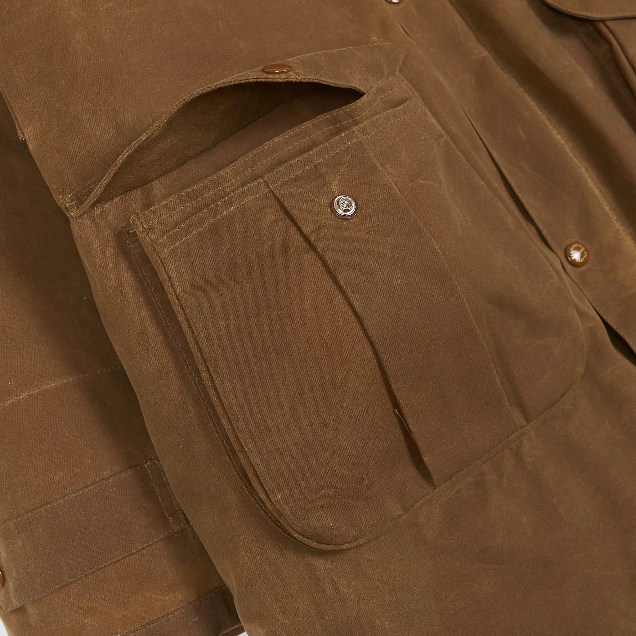 Filson Black Label Waxed Down Lined Mountain Parka