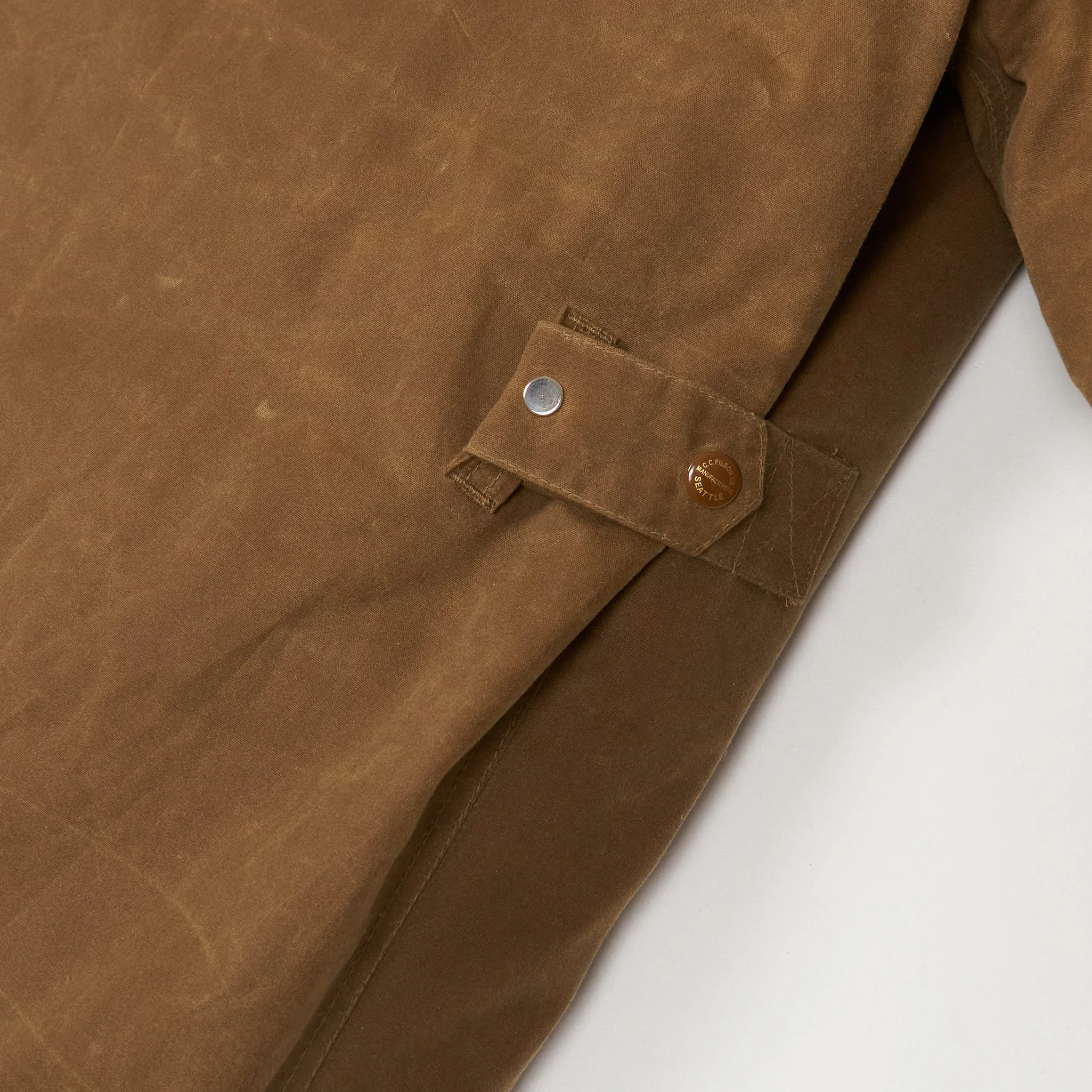 Filson Black Label Waxed Down Lined Mountain Parka