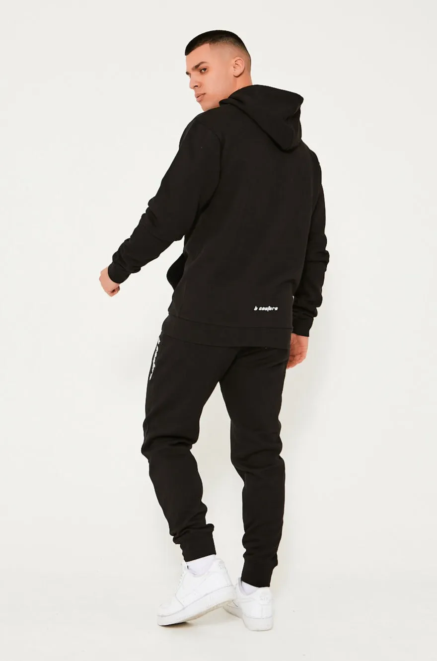 Finchley Road Fleece Tracksuit - Black