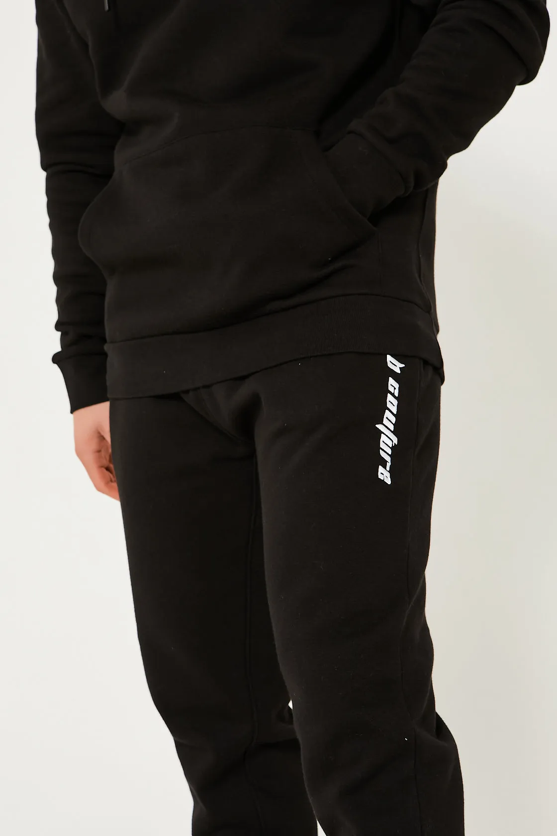 Finchley Road Fleece Tracksuit - Black