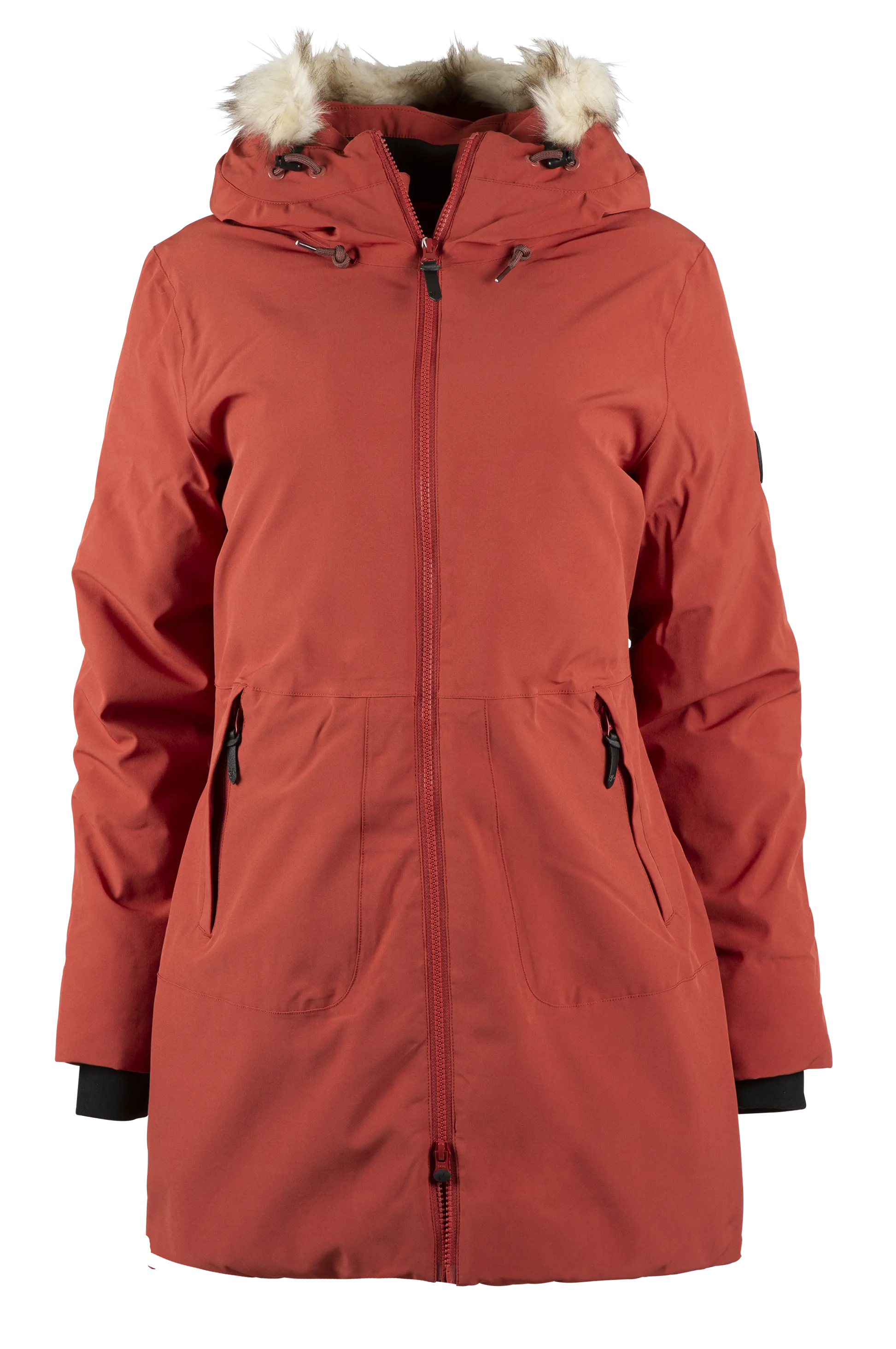 Finse Parkas - Mørk Rust