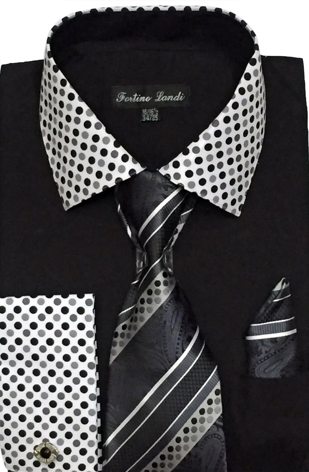 Fortino Landi Shirt FL630-Black