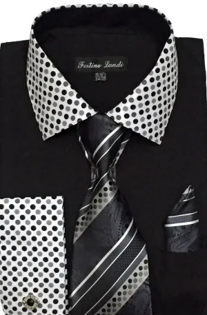 Fortino Landi Shirt FL630-Black