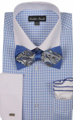 Fortino Landi Shirt MS628-Blue