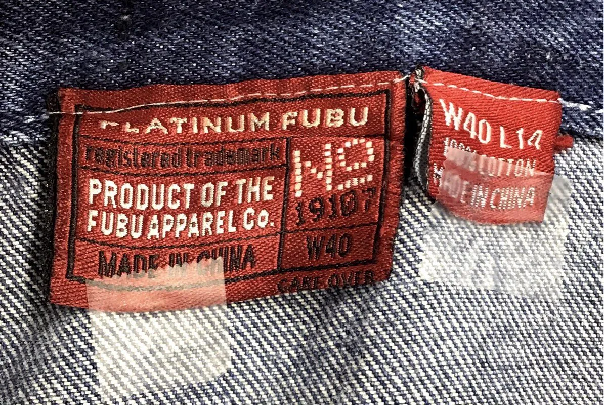 Fubu Men's Blue Denim Bermuda Shorts - Size 40X14