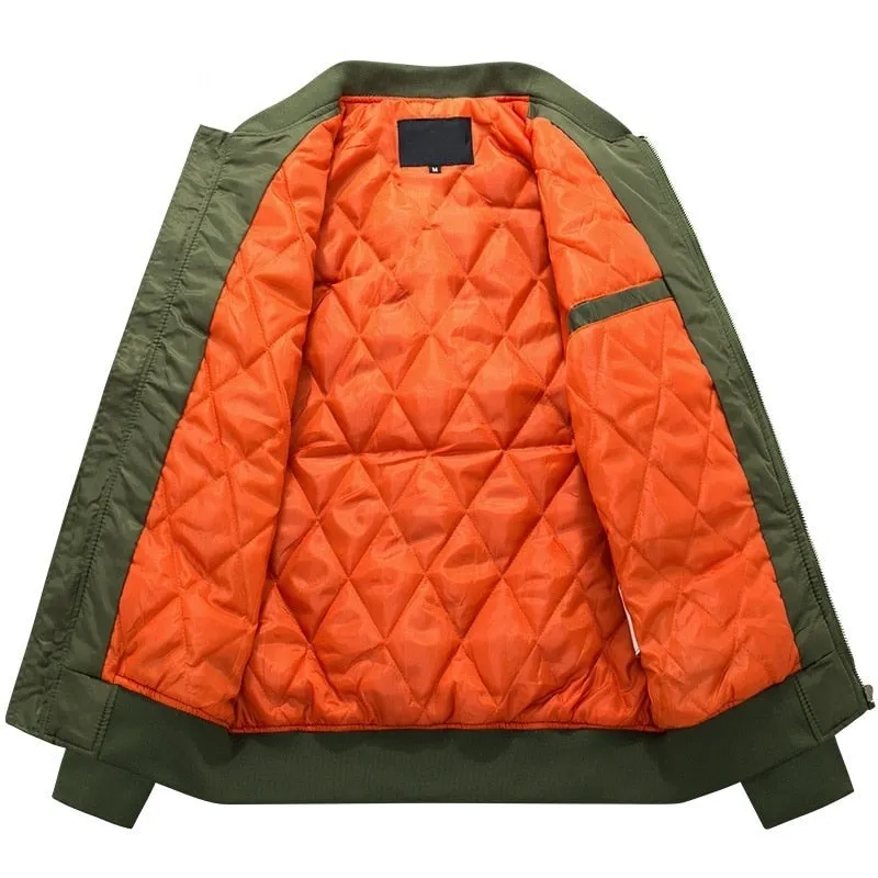 Funki Buys | Jackets | Men's Classic Aviator Bomber Jacket 8XL