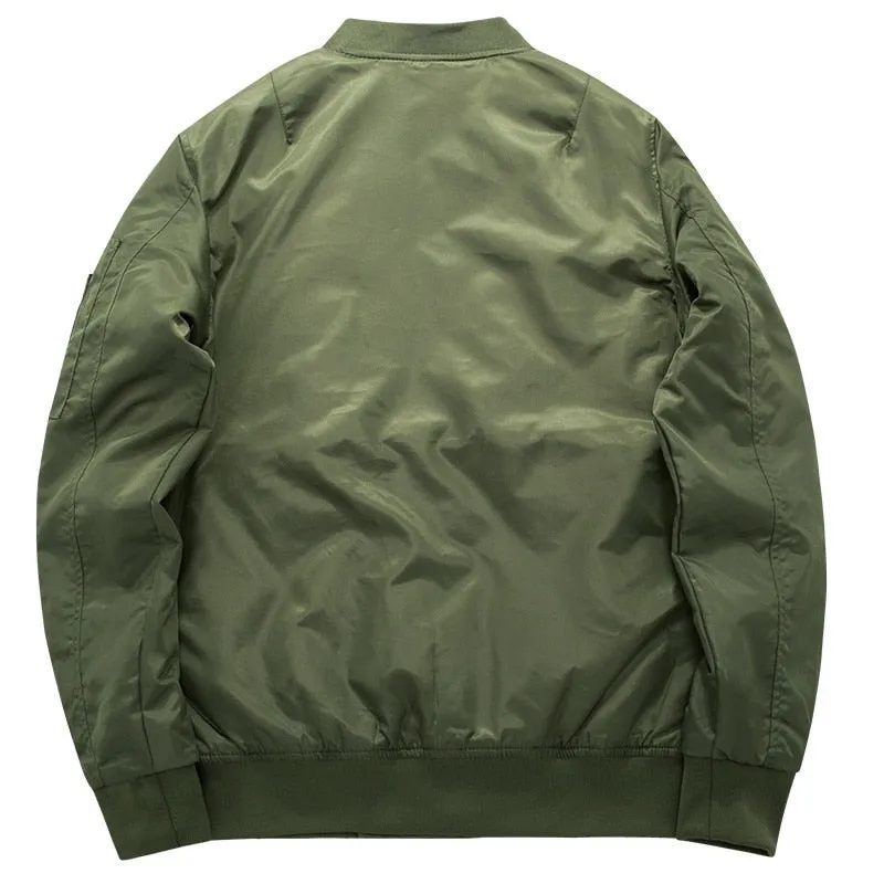 Funki Buys | Jackets | Men's Classic Aviator Bomber Jacket 8XL