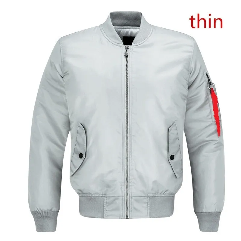 Funki Buys | Jackets | Men's Classic Aviator Bomber Jacket 8XL