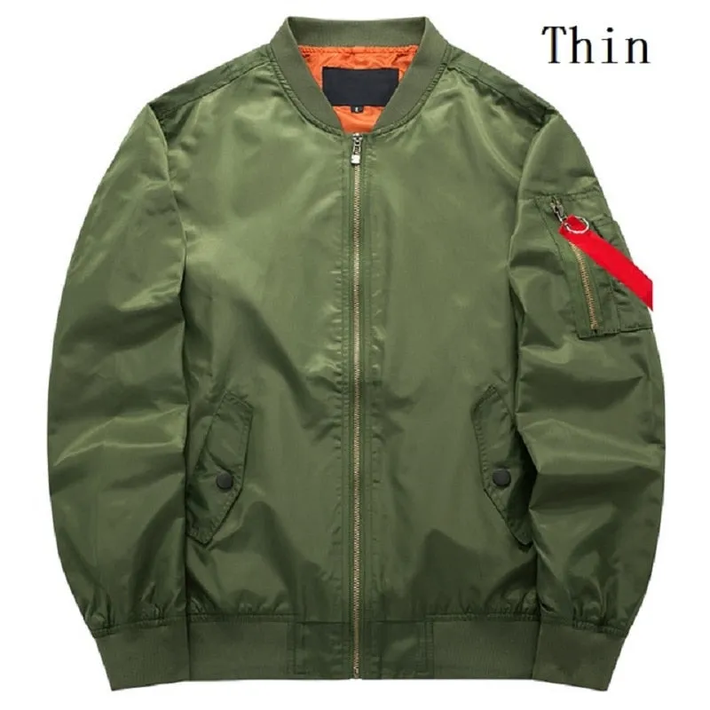 Funki Buys | Jackets | Men's Classic Aviator Bomber Jacket 8XL