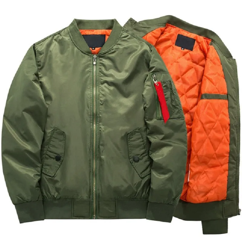 Funki Buys | Jackets | Men's Classic Aviator Bomber Jacket 8XL