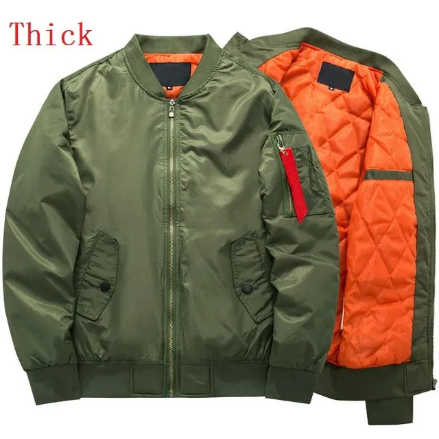 Funki Buys | Jackets | Men's Classic Aviator Bomber Jacket 8XL