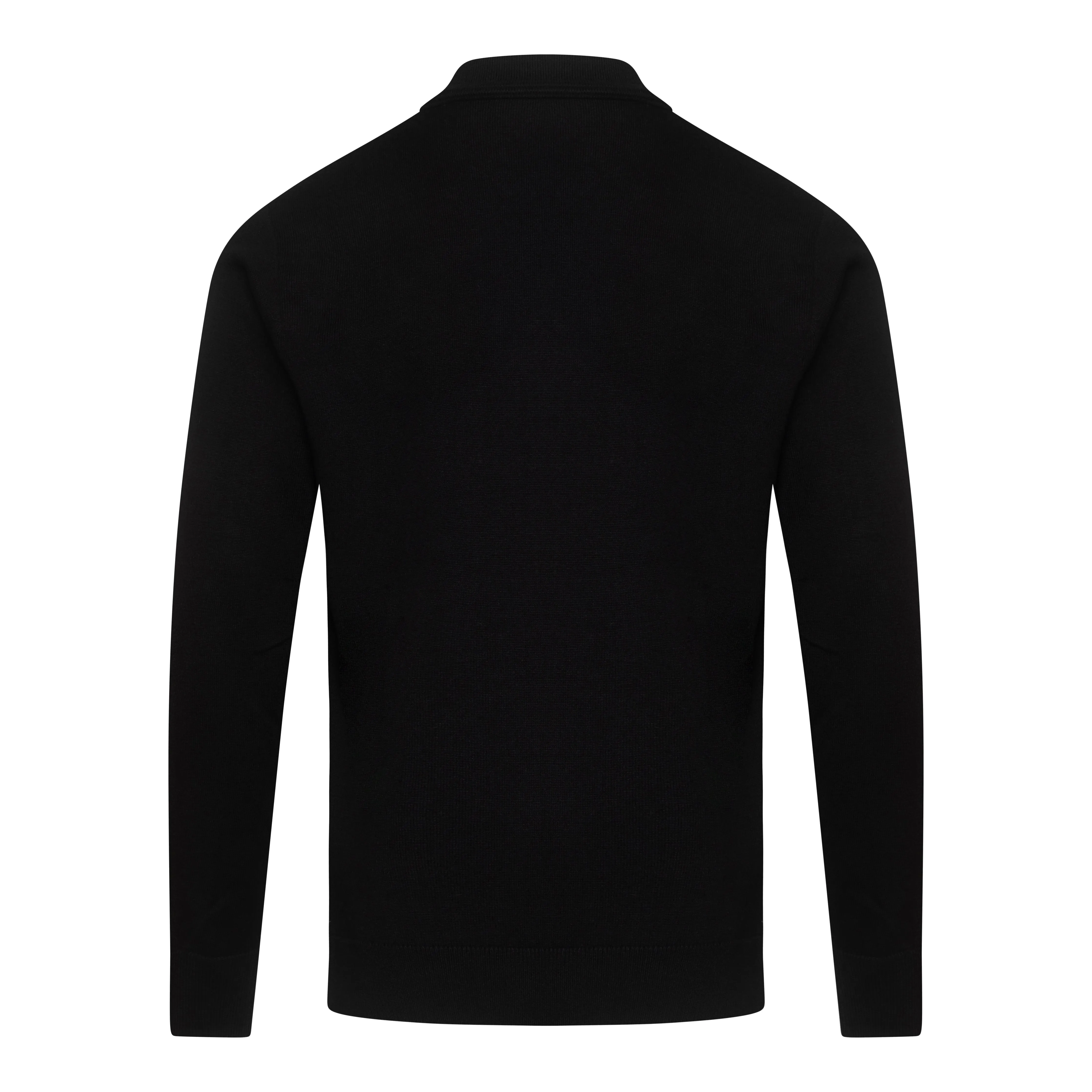 Gabicci Vintage Dalston Knit Polo Black