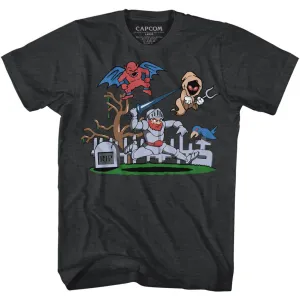 Ghost'N Goblins Graveyard Men's T-Shirt