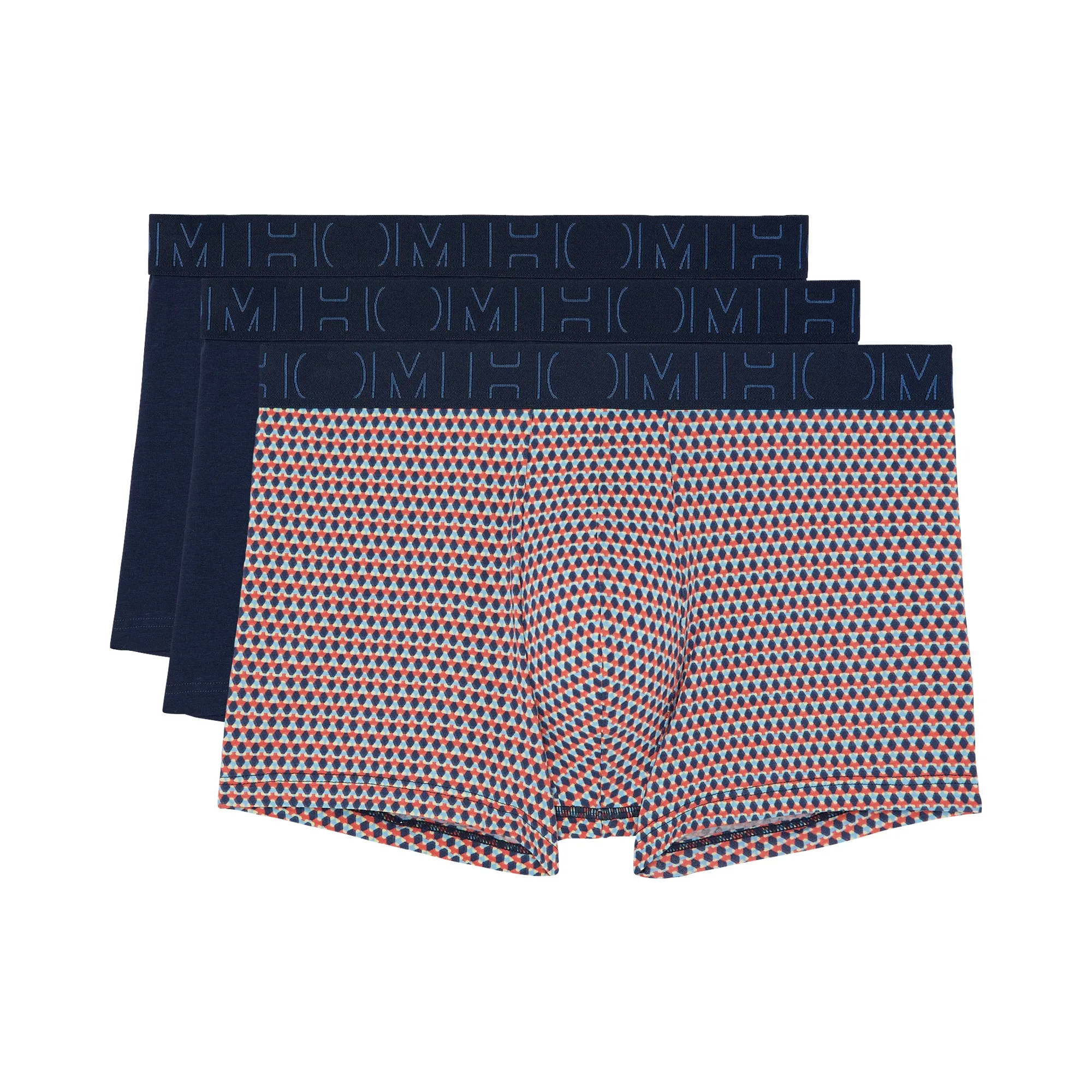 Giangi #2 Boxer Briefs 3-Pack | Navyprint/Navy/Navy 402731-T037