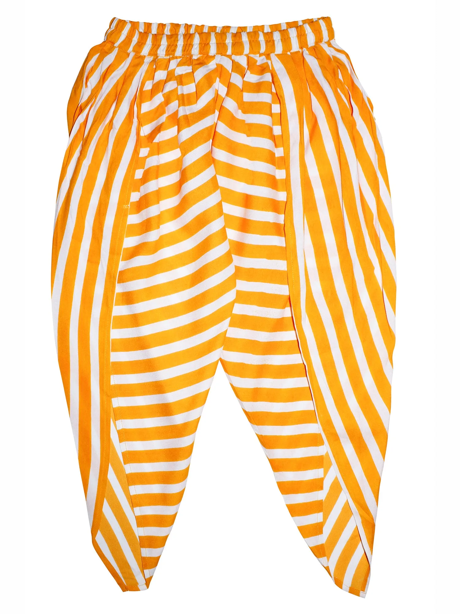 Girls Cotton Kurta with Dhoti - Set