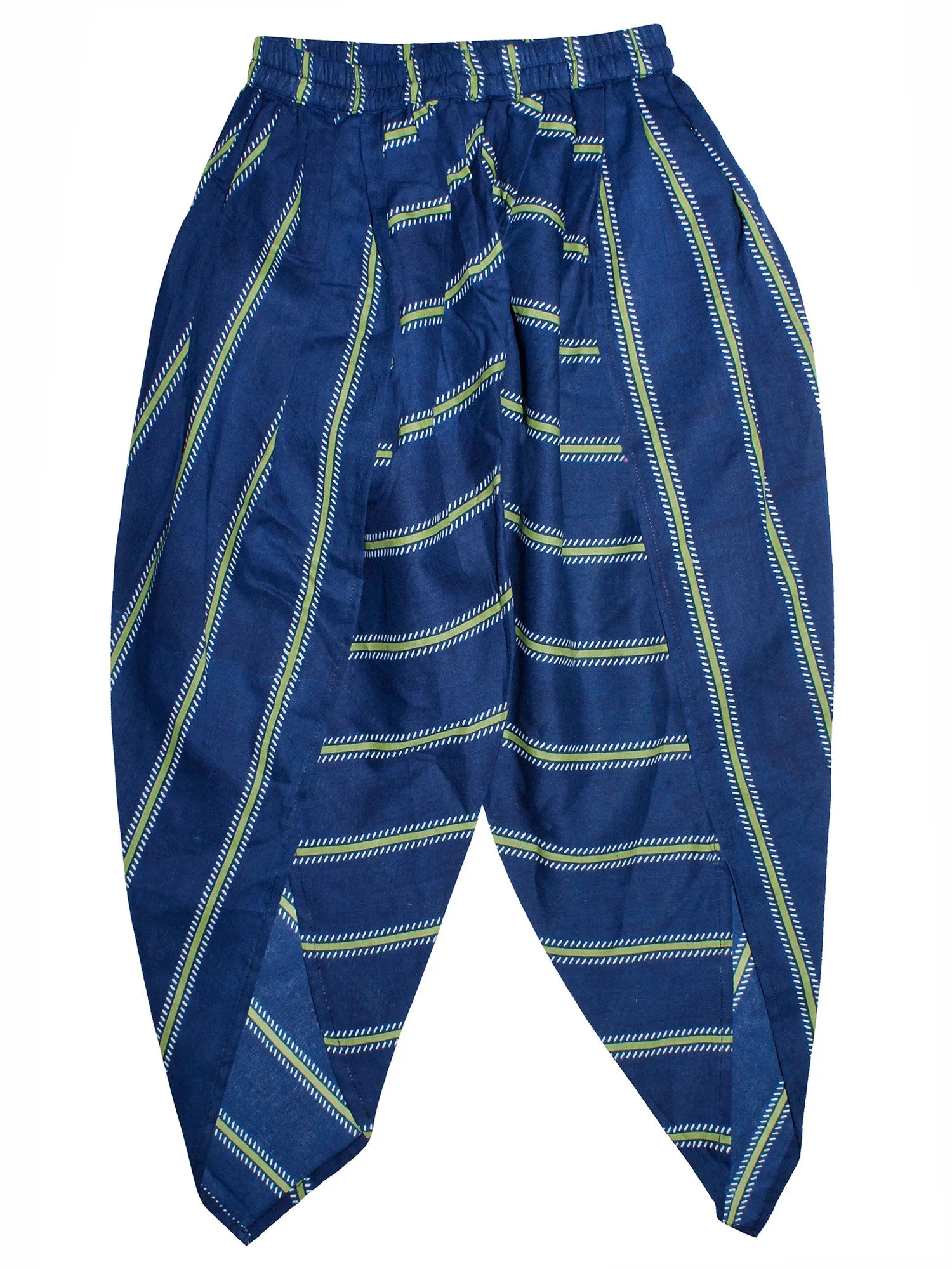 Girls Cotton Kurta with Dhoti - Set