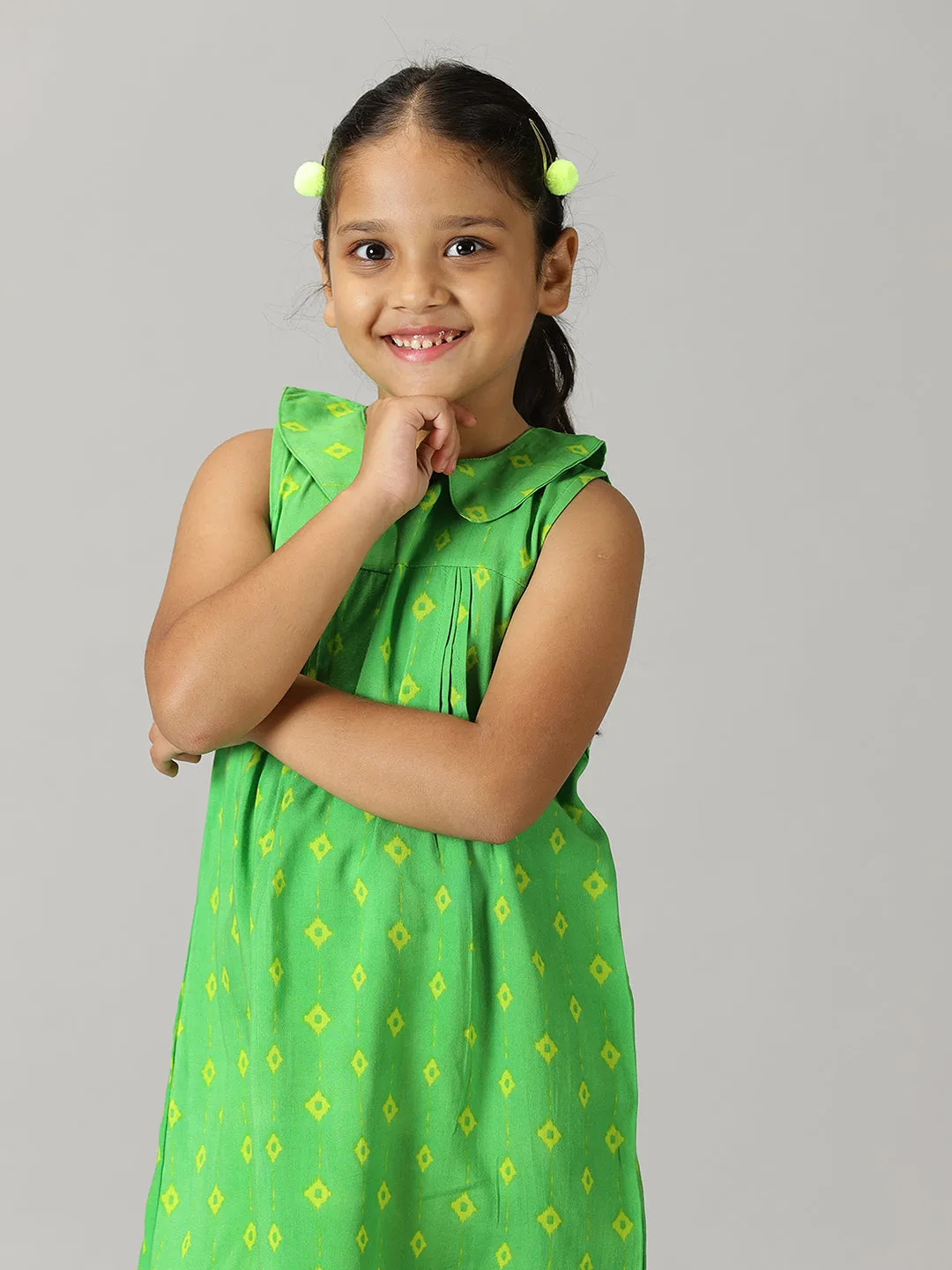 Girls Sleeveless Kurta