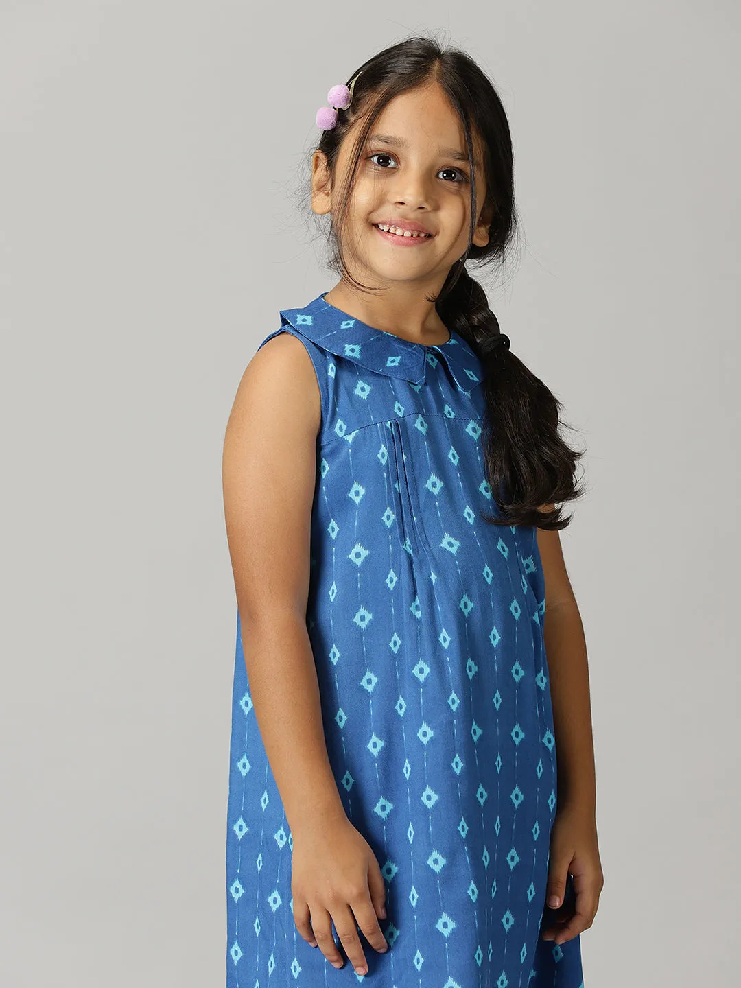 Girls Sleeveless Kurta