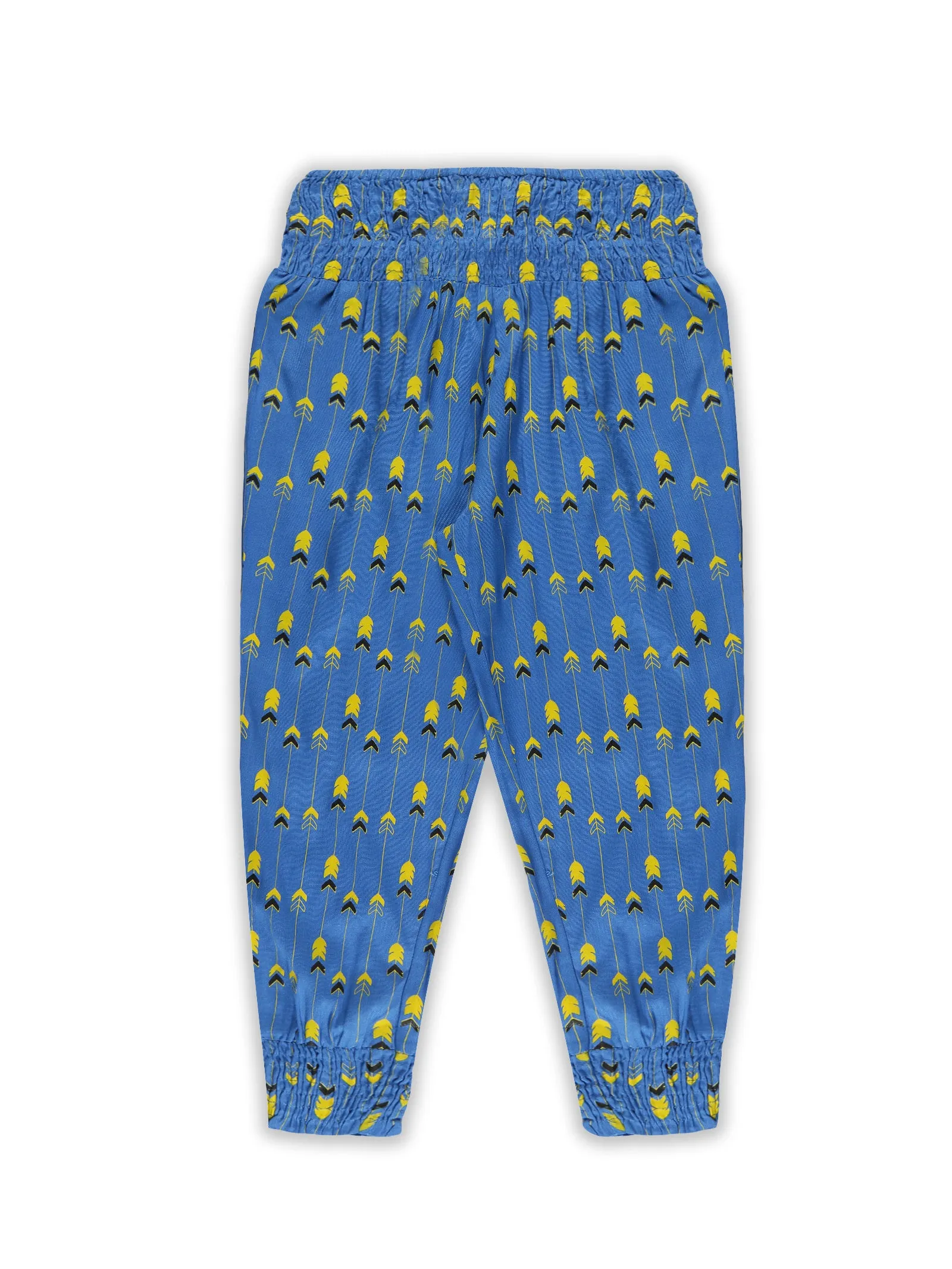 Girls Smocking Harem Pant