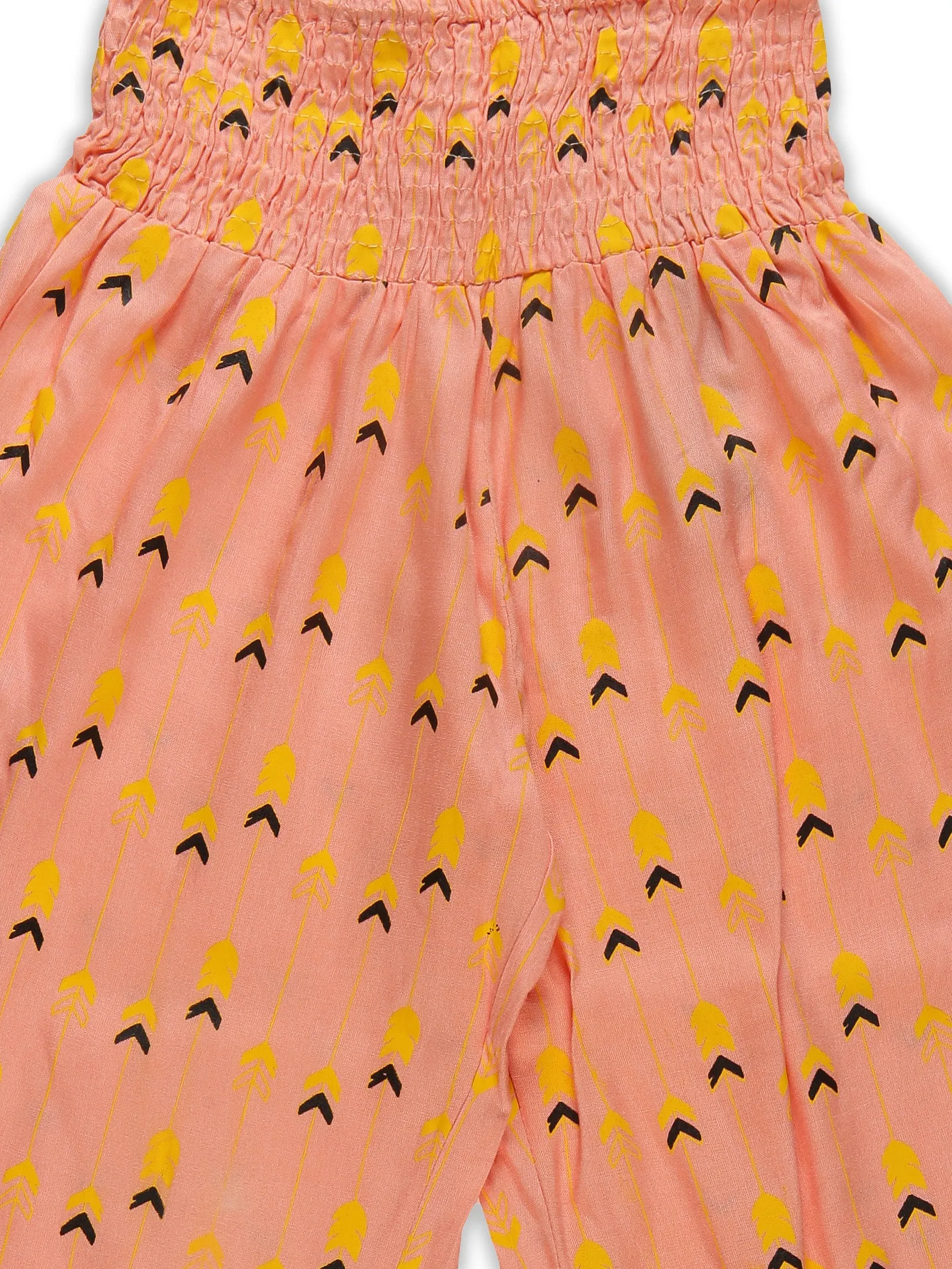 Girls Smocking Harem Pant