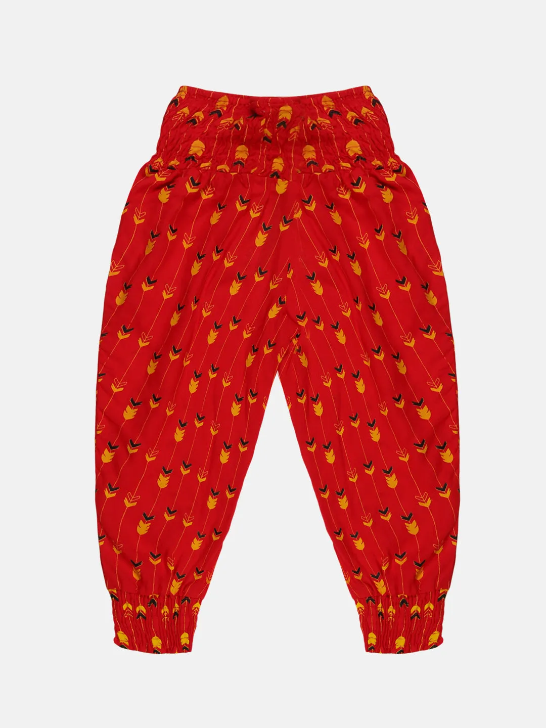 Girls Smocking Harem Pant