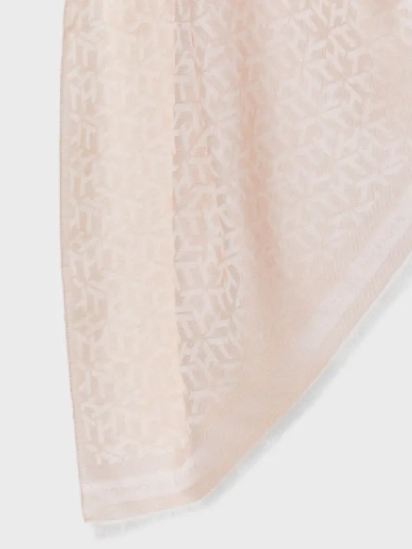 Glitter Monogram Scarf